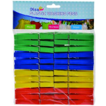 24 piece Plastic Pegs 70mm 